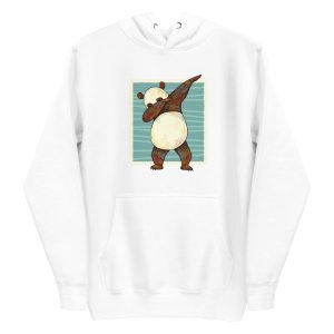 unisex-premium-pullover-hoodie-white-front-6a182d967761e.jpg Panda Dabbing Hoodie