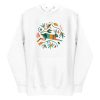 unisex-premium-pullover-hoodie-white-front-6a1834a2b24c5.jpg Floral Rabbit Hoodie