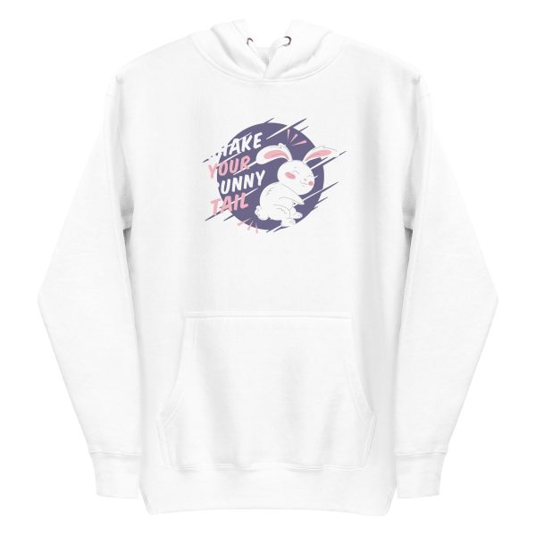 unisex-premium-pullover-hoodie-white-front-6a1835d84e2dc.jpg Shake Your Bunny Tail Hoodie