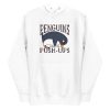unisex-premium-pullover-hoodie-white-front-6a1842a6862bc.jpg Penguin Funny Quote Hoodie