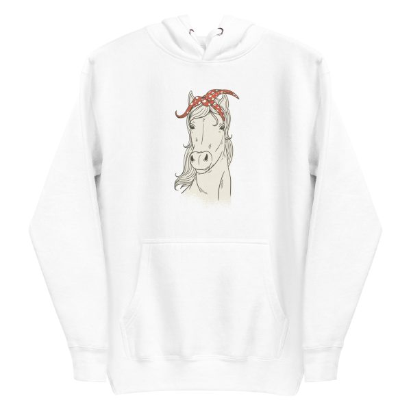 Bandana Horse Hoodie