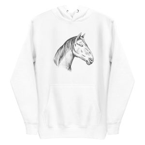 Hand Drawn Horse Hoodie