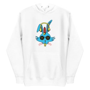 unisex-premium-pullover-hoodie-white-front-6a184bd50bc23.jpg Bunny Headphones Hoodie