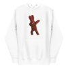 unisex-premium-pullover-hoodie-white-front-6a18ebf81608a.jpg Chocolate Easter Bunny Dabbing Hoodie