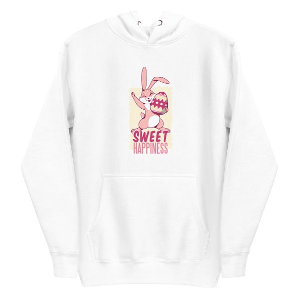 unisex-premium-pullover-hoodie-white-front-6a18f7628603d.jpg Easter Sweet Happiness Hoodie