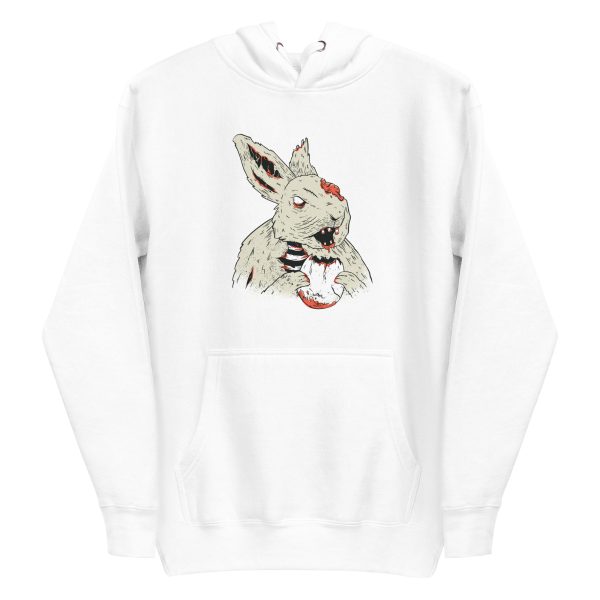 unisex-premium-pullover-hoodie-white-front-6a18f7fb75f22.jpg Horror Bunny Hoodie