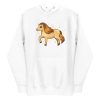 unisex-premium-pullover-hoodie-white-front-6a18fd6fd4330.jpg Cute Shetland Pony Hoodie