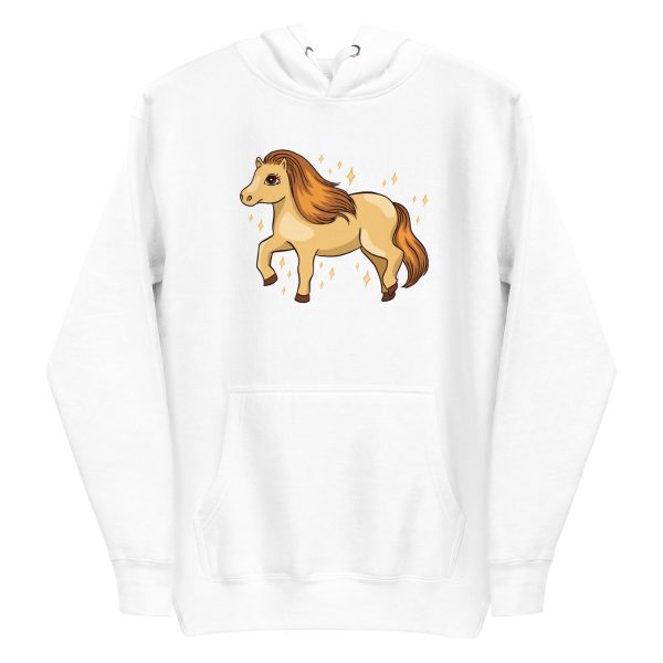 unisex-premium-pullover-hoodie-white-front-6a18fd6fd4330.jpg Cute Shetland Pony Hoodie