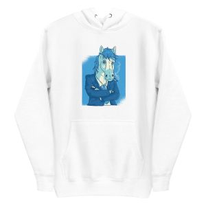 Horse In Business Suit Hoodie