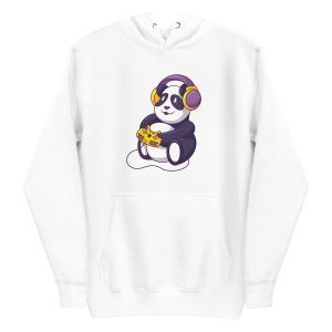 unisex-premium-pullover-hoodie-white-front-6a193d2d16088.jpg Gamer Panda Hoodie