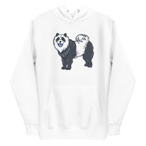 unisex-premium-pullover-hoodie-white-front-6a194c6eb4a92.jpg Chow Chow Panda Hoodie