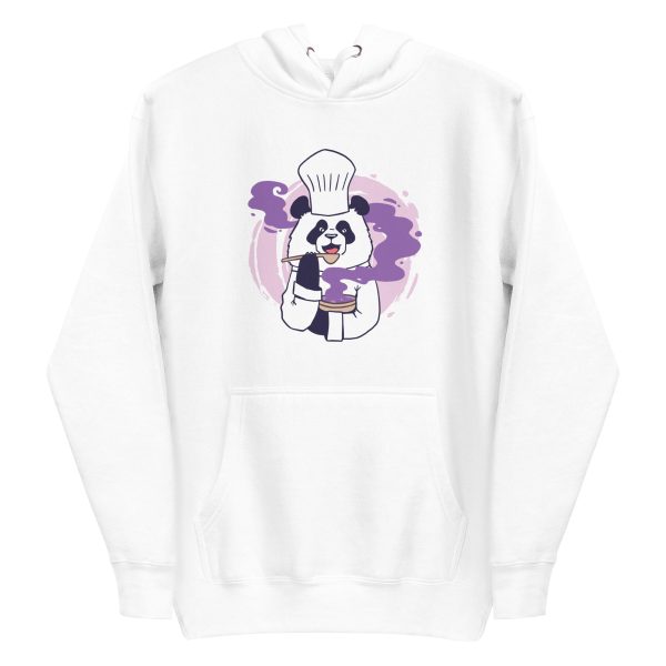 unisex-premium-pullover-hoodie-white-front-6a194ed827937.jpg Chef Panda Hoodie