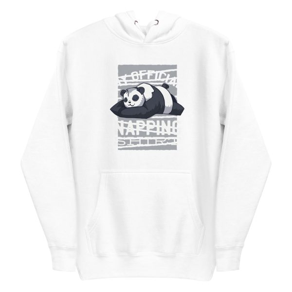 unisex-premium-pullover-hoodie-white-front-6a1953349a9a4.jpg Napping Panda Hoodie