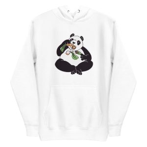 unisex-premium-pullover-hoodie-white-front-6a19589edd9c4.jpg Panda Eating Hoodie