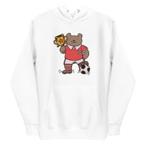 unisex-premium-pullover-hoodie-white-front-6a195e96272f9.jpg Football Bear Hoodie
