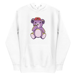 unisex-premium-pullover-hoodie-white-front-6a19623526a8a.jpg Teddy Bear Joint Hoodie