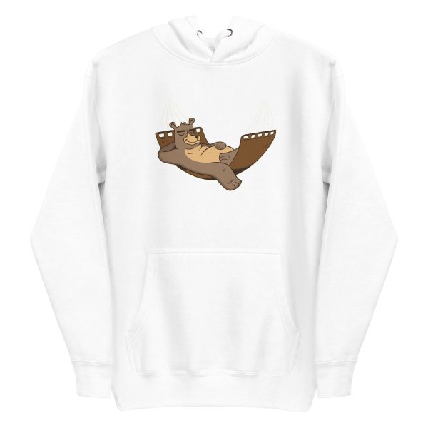 unisex-premium-pullover-hoodie-white-front-6a19627bcbf63.jpg Relaxing Bear Hoodie