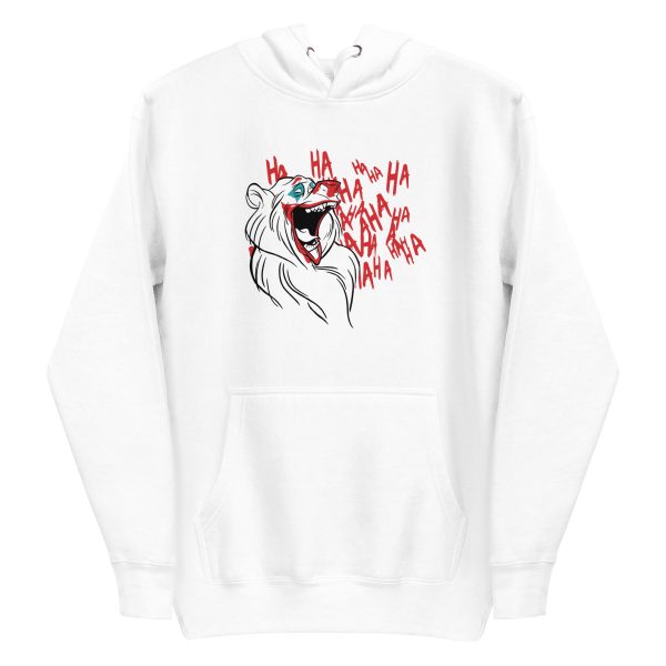 unisex-premium-pullover-hoodie-white-front-6a19635b1f6c6.jpg Joker Bear Hoodie