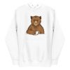 unisex-premium-pullover-hoodie-white-front-6a196ab853eb4.jpg Coffee Bear Hoodie