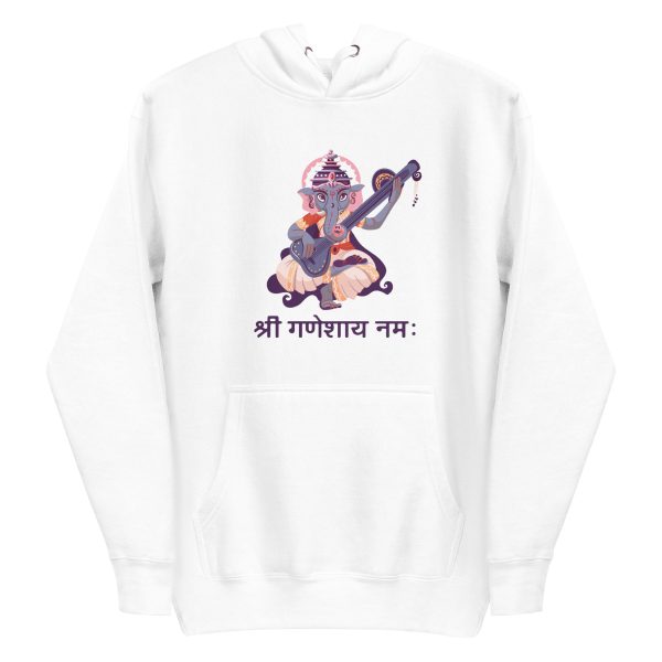 unisex-premium-pullover-hoodie-white-front-6a1977b2d6549.jpg Ganesha Hoodie