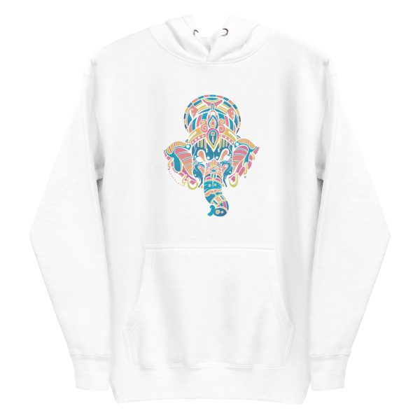 unisex-premium-pullover-hoodie-white-front-6a1983f84016e.jpg Colorful Ganesha Hoodie