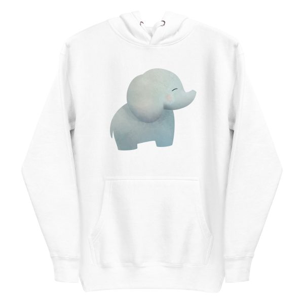 unisex-premium-pullover-hoodie-white-front-6a19849ac1e5b.jpg Cute Elephant Hoodie