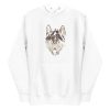 unisex-premium-pullover-hoodie-white-front-6a198603451dd.jpg Wolf Face Hoodie