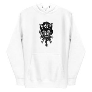unisex-premium-pullover-hoodie-white-front-6a198b00a2386.jpg Wolf Head Hoodie