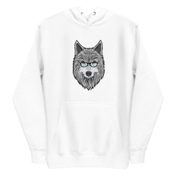 unisex-premium-pullover-hoodie-white-front-6a198b4f47146.jpg Wolf Dad Hoodie
