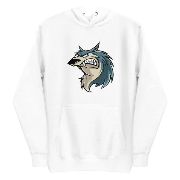 unisex-premium-pullover-hoodie-white-front-6a198ba448452.jpg Wolf Cartoon Hoodie