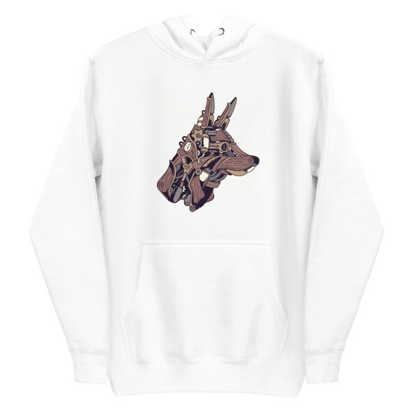 unisex-premium-pullover-hoodie-white-front-6a198c438de85.jpg Wolf Steampunk Hoodie