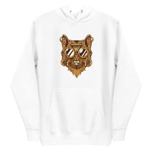 unisex-premium-pullover-hoodie-white-front-6a198d298d12c.jpg Steampunk Wolf Hoodie