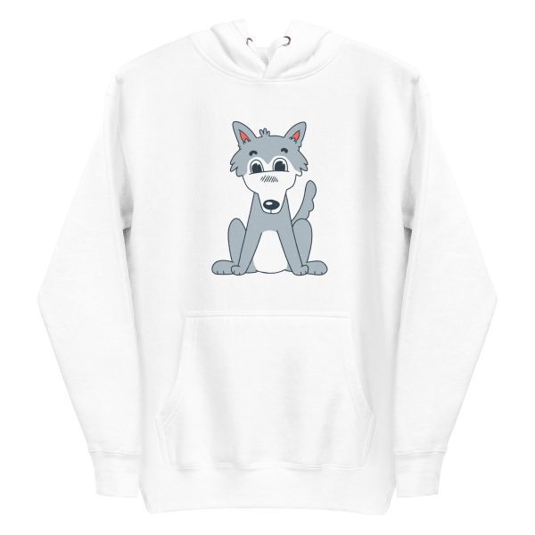 unisex-premium-pullover-hoodie-white-front-6a198dfe688f5.jpg Cute Wolf Hoodie