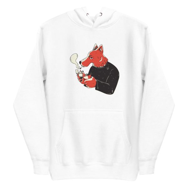 unisex-premium-pullover-hoodie-white-front-6a198ea2550bb.jpg Smoking Wolf Hoodie