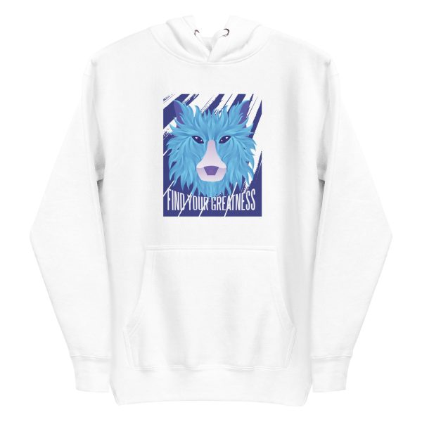 unisex-premium-pullover-hoodie-white-front-6a198f42b728e.jpg Polygonal Gradient Wolf Hoodie