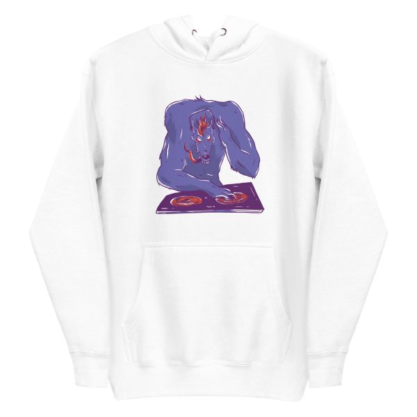 unisex-premium-pullover-hoodie-white-front-6a1a9b9f36315.jpg Wolf DJ Hoodie
