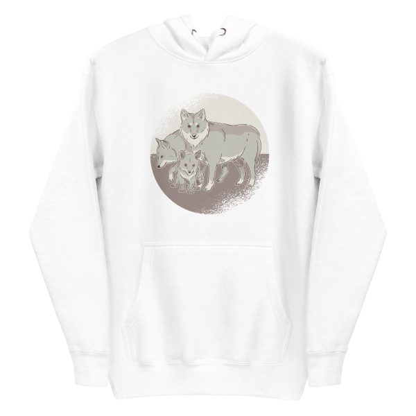 unisex-premium-pullover-hoodie-white-front-6a1a9cbb7eb71.jpg Wolf Family Hoodie