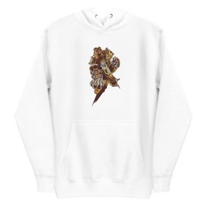unisex-premium-pullover-hoodie-white-front-6a1aceeda887d.jpg Steampunk Tiger Hoodie