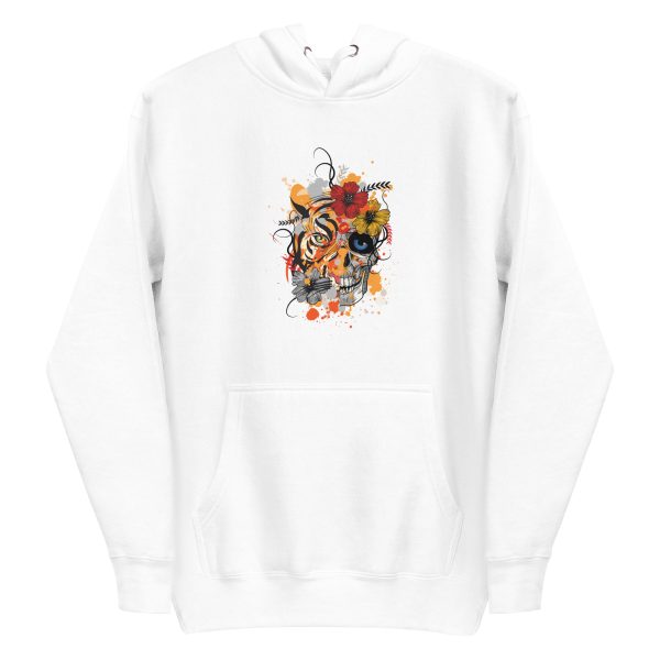 unisex-premium-pullover-hoodie-white-front-6a1ad1a715069.jpg Abstract Tiger Hoodie