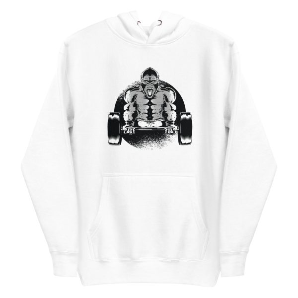 unisex-premium-pullover-hoodie-white-front-6a1ad7ff32303.jpg Gorilla Dumbbell Hoodie