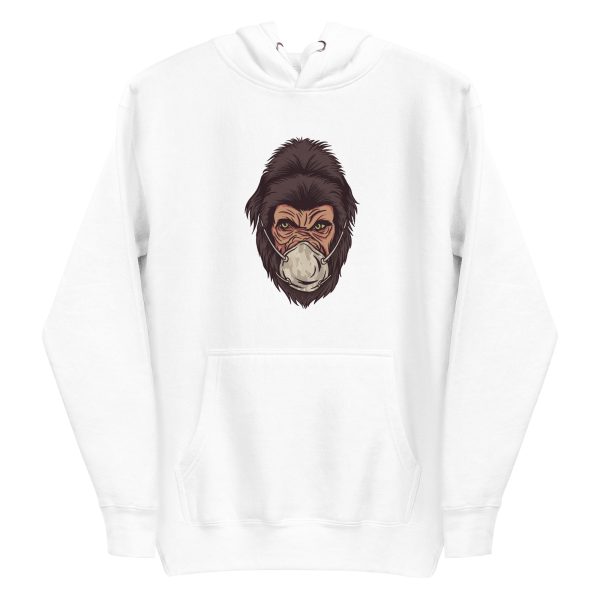 Gorilla Face Mask Hoodie