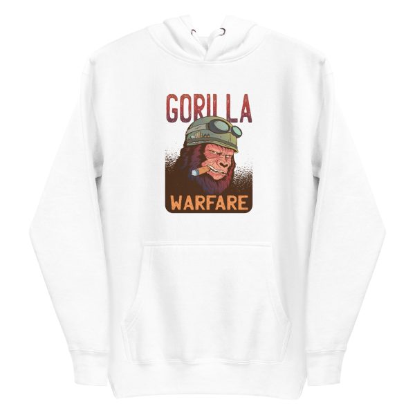 unisex-premium-pullover-hoodie-white-front-6a1adb05339bf.jpg Gorilla Warfare Hoodie