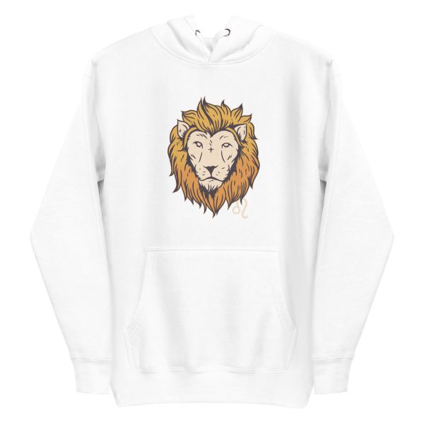 unisex-premium-pullover-hoodie-white-front-6a1af59013221.jpg Leo Zodiac Hoodie