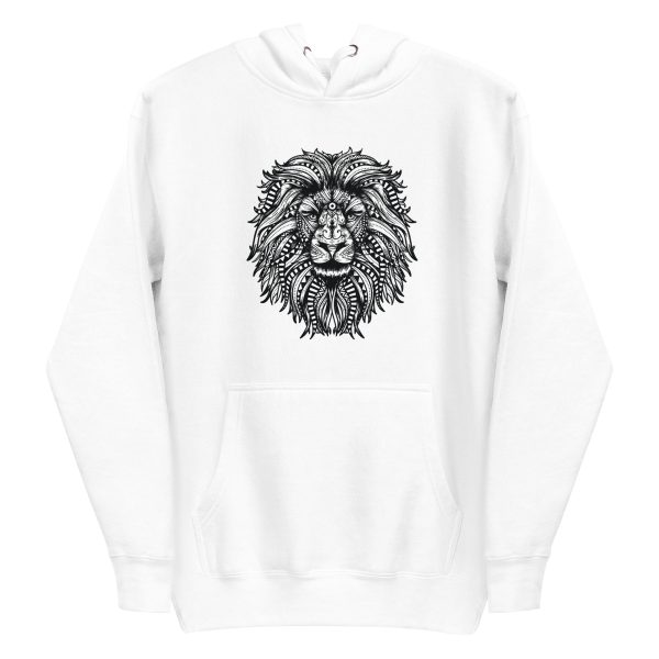 unisex-premium-pullover-hoodie-white-front-6a1afe5d7a232.jpg Mandala Lion Hoodie