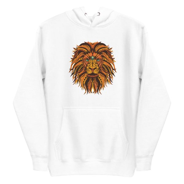 unisex-premium-pullover-hoodie-white-front-6a1b03185fd25.jpg Lion Mandala Hoodie