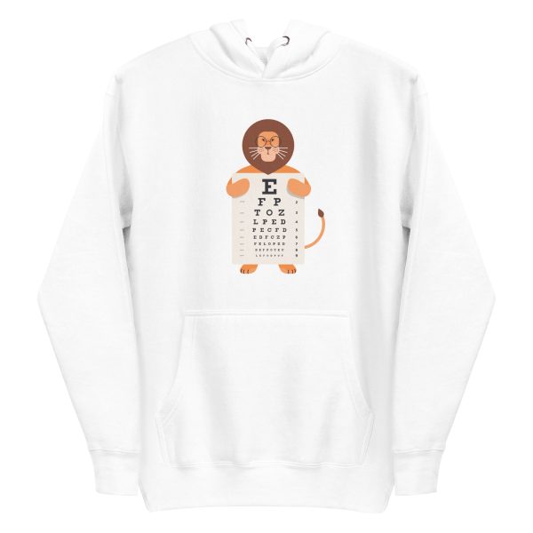 unisex-premium-pullover-hoodie-white-front-6a1bb9759f4ce.jpg Lion Eye Chart Hoodie