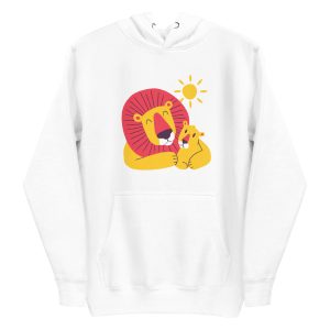 Lion Dad Son Hoodie