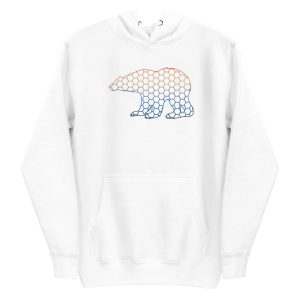 unisex-premium-pullover-hoodie-white-front-6a1bc6c9f21a3.jpg Hexagon Polar Bear Hoodie
