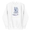 unisex-premium-pullover-hoodie-white-front-6a1bc88b0c244.jpg Polar Bear Alone Hoodie