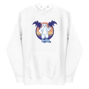 unisex-premium-pullover-hoodie-white-front-6a1bc8da5a38c.jpg Roller Skating Bear Hoodie